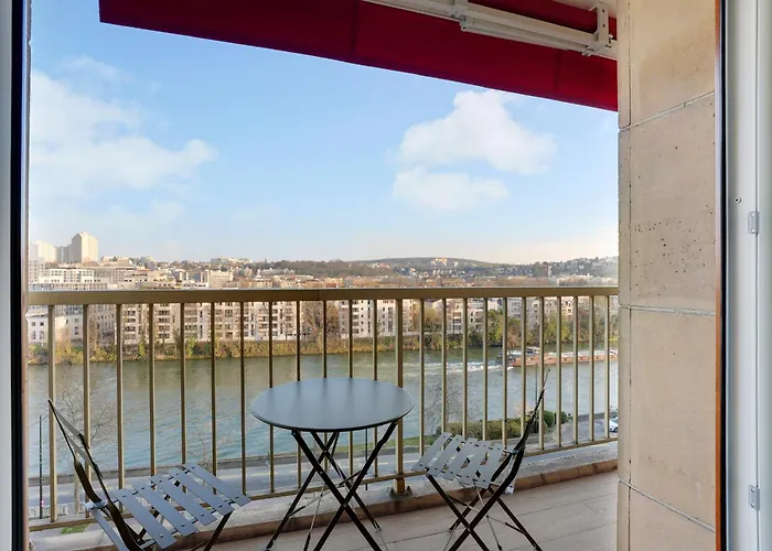 Riverside Chic Loft Appartement Boulogne-Billancourt